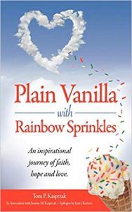 Plain Vanilla with Rainbow Sprinkles
